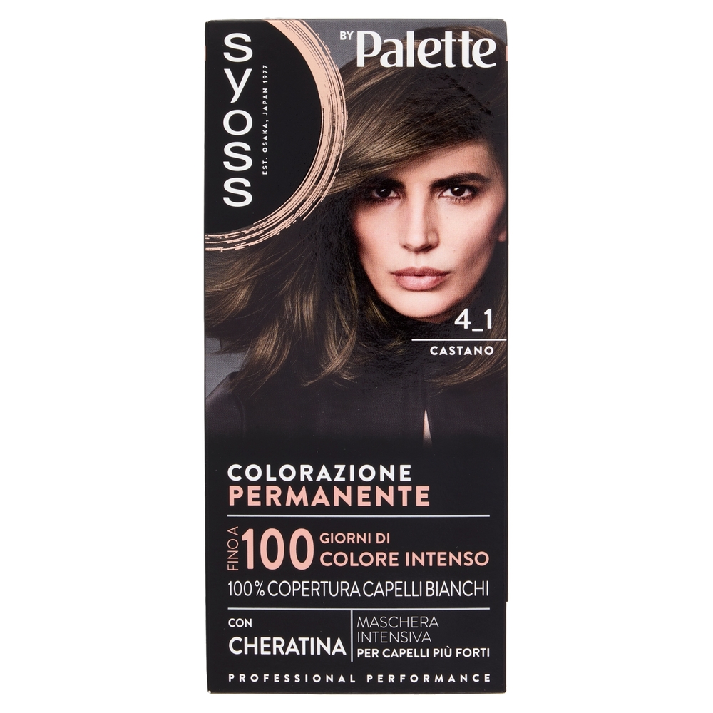 Syoss By Palette Colorazione Permanente 4_1 Castano